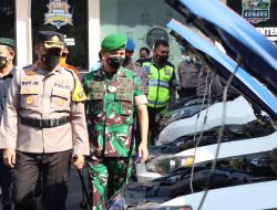Apel Gelar Pasukan Operasi Ketupat Semeru 2022, Kapolres Nganjuk Ingatkan Jajaran Waspadai Lonjakan Pemudik 2 IMG 20220422 WA0066