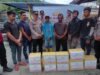 Bantuan Kemanusiaan Polri Untuk Negeri, Kapolsek Wih Pesam Bagikan 30 Paket Sembako
