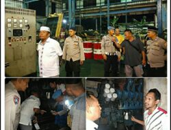 Penyebab PADAMNYA LISTRIK : Kapolsek bersama personil Patroli Tinjau dan Cek Ke PLTD 9 Penyebab PADAMNYA LISTRIK : Kapolsek bersama personil Patroli Tinjau dan Cek Ke PLTD