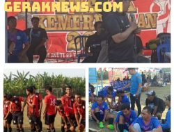 Pembukaan Turnamen Piala Kemerdekaan,Peringati 17 Agustus Ke 78 Republik Indonesia.