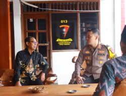 Silaturahmi Kapolres ke Ketua PSHT Cabang Nganjuk Pusat Madiun, Bahas Strategi Pengamanan Parluh 2026