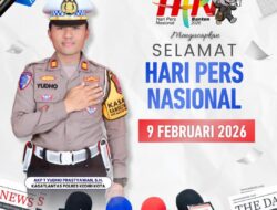 Kasat Lantas Polres Kediri Kota, AKP Tutud Yudho Prastyawan, S.H. Sinergi Pers dan Polri Kunci Kemajuan Bangsa.