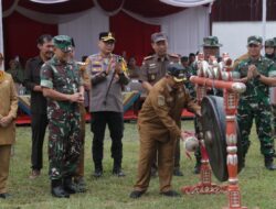 Wujudkan Sinergi Membangun Desa, TMMD Ke 127 Kodim 0808/Blitar Resmi Dibuka Di Gandusari