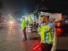 Jaga Kondusifitas Malam Hari,Polres Kediri kota Gelar Patroli Skala Besar Jelang Sahur Ramadhan 1447 H