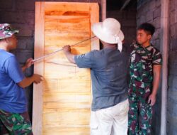 Kemanunggalan TNI Dan Rakyat, TMMD Ke 127 Kodim 0808/Blitar Bangun RTLH Warga Desa Krisik