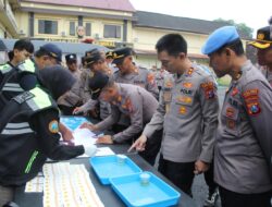 Zero Narkoba! Polres Kediri Kota Tegaskan Integritas Lewat Tes Urine Massal