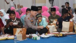 Kapolres Nganjuk Buka Bersama dan Santuni Anak Disabilitas, Tebar Kepedulian di Bulan Ramadan