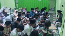 Satgas TMMD dan Siswa SDN Gadungan 4 Peringati Malam Nuzulul Qur’an