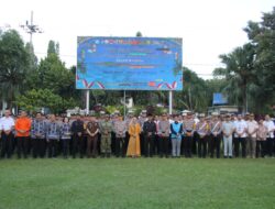 Pastikan Mudik Aman dan Lancar, Polres Kediri Kota Gelar Apel Pasukan Operasi Ketupat Semeru 2026