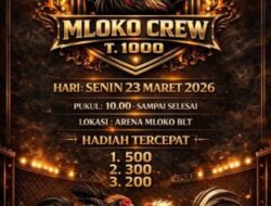 PAMFLET DIDUGA UNDANGAN SABUNG AYAM DI GARUM-BLITAR DAPAT PERHATIAN LSM GERAK INDONESIA.