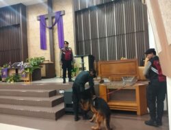 Polres Kediri Kota Sterilisasi Gereja Jelang Rangkaian Ibadah Paskah 2026, Pastikan Keamanan dan Kenyamanan Jemaat