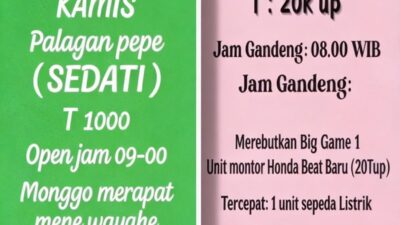 Di Sedati Sidoarjo, Jadwal Sabung Ayam Sudah Seperti Jadwal Bioskop. 8 IMG 20260404 WA0004