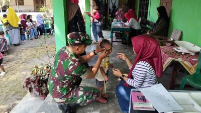 Percepat Penurunan Stunting di Wonodadi, Babinsa Salam Aktif Dampingi Posyandu 12 IMG 20260410 WA0038