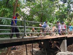 Pengecoran Jalan Jembatan Perintis Garuda Capai Progres Signifikan, TNI dan Warga Terus Bersinergi