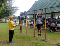 Jaga Kesiapan Fisik Prajurit, Personel Kodim 0808/Blitar Gelar Garjas Periodik I