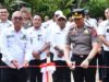 Polres dan Pemkab Nias Resmikan Jembatan Merah Putih Presisi MUA Polri