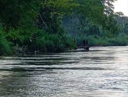 Tangkap Pelaku Aktivitas Sedotan Pasir Liar di Kali Brantas Desa Mlati, Kediri.