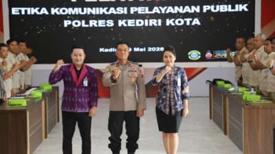 Polres Kediri Kota Tingkatkan Profesionalisme Personel Lewat Pelatihan Etika Komunikasi Pelayanan Publik