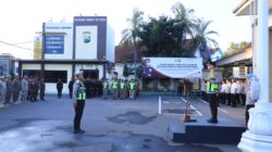 Polres Kediri Kota Gelar Apel Pengamanan Malam Takbir Idul Adha 1447 H, Kapolres Tekankan Pengamanan Humanis dan Persuasif
