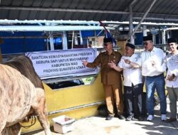 Pemerintah Kabupaten Nias Bagikan Hewan Kurban, Berikut Pesan Sekretaris Daerah