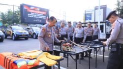 Polisi Humanis Jadi Penekanan Utama Supervisi Ditsamapta Polda Jatim di Kediri Kota