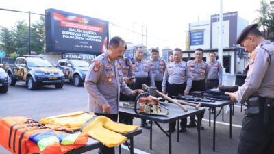 Polisi Humanis Jadi Penekanan Utama Supervisi Ditsamapta Polda Jatim di Kediri Kota