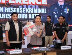 Polres Kediri Kota Ringkus Pelaku Spesialis Pecah Kaca Mobil, Beraksi di 13 TKP Lintas Daerah