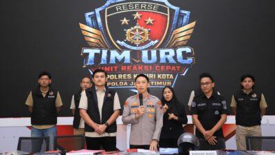 URC Satreskrim Hadir, Polres Kediri Kota Optimalkan Pemeliharaan Kamtibmas