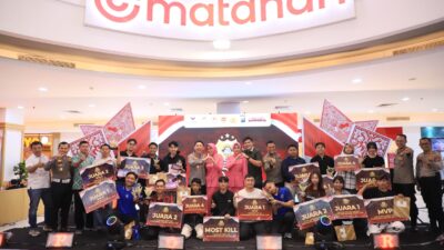 Kapolres Kediri Kota Tutup Pameran dan Bazar UMKM serta Turnamen E-Sport Piala Kapolres dalam Rangka HKGB ke-74 dan Hari Bhayangkara ke-80