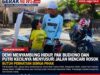 Demi Menyambung Hidup, Pak Budiono dan Putri Kecilnya Menyusuri Jalan Mencari Rosok.