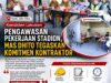Konsisten Awasi Pembangunan Stadion GDJ, Mas Dhito Tegaskan Komitmen Kontraktor.