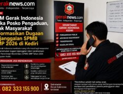 LSM Gerak Indonesia Buka Posko Pengaduan, Ajak Masyarakat Informasikan Dugaan Kejanggalan SPMB SMP  2026 di Kediri.