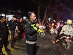 Kabag Ops Polres Kediri Kota Pimpin Pengamanan Terpadu, Rangkaian Tasyakuran Warga Baru PSHT Pusat Madiun Berlangsung Kondusif