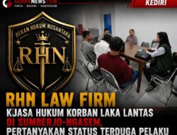 RHN Law Firm Kuasa Hukum Korban Laka Lantas di Sumberjo–Ngasem, Pertanyakan Status Terduga Pelaku.