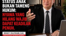 Status Anak Bukan Tameng Hukum: Nyawa yang Hilang Wajib Dapat Keadilan Penuh.