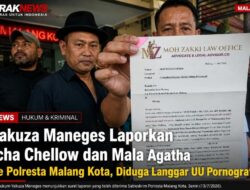 Yakuza Maneges Laporkan Icha Chellow dan Mala Agatha ke Polresta Malang Kota, Diduga Langgar UU Pornografi