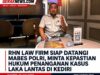 RHN Law Firm Siap Datangi Mabes Polri, Minta Kepastian Hukum Penanganan Kasus Laka Lantas di Kediri.