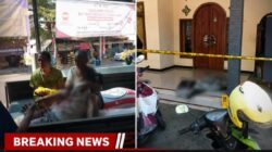 DETIK-DETIK MENCEKAM: Ibu dan Anak Remaja Dibacok Tetangga Pakai Sabit di Kediri, Berawal Sengketa Saluran Air