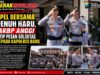 Apel Bersama Penuh Haru, AKBP Anggi Titip Pesan Soliditas kepada Kapolres Baru