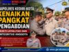 Kapolres Kediri Kota: Kenaikan Pangkat Pengabdian Bukti Loyalitas dan Integritas Anggota
