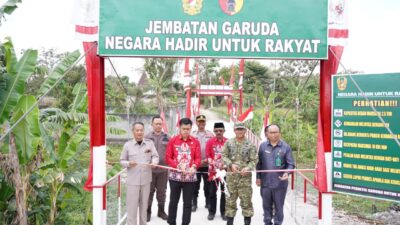 Dandim 0808/Blitar Hadiri Launching 2.500 Jembatan Garuda dan 3.000 Titik Air Bersih oleh Presiden Prabowo Subianto