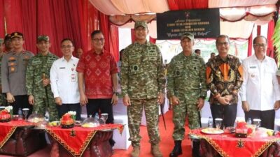 Presiden Launching Jembatan dan Sumur Bor, Pangdam I/BB Pimpin dari Nias