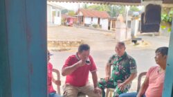 Jaga Kondusivitas Wilayah, Serka Imam Sungep Gelar Komsos Kamtibmas Bersama Warga Kedungbanteng