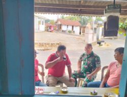 Jaga Kondusivitas Wilayah, Serka Imam Sungep Gelar Komsos Kamtibmas Bersama Warga Kedungbanteng