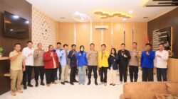 Kapolres Kediri Kota Ajak BEM Kediri Raya Jaga Kedamaian dan Kondusivitas Kota Kediri