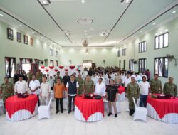 Kodim 0809/Kediri Gelar Khitan Bahagia dan Pengobatan Gratis Semarakkan HUT Ke-81 Kemerdekaan RI