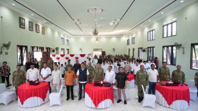 Kodim 0809/Kediri Gelar Khitan Bahagia dan Pengobatan Gratis Semarakkan HUT Ke-81 Kemerdekaan RI