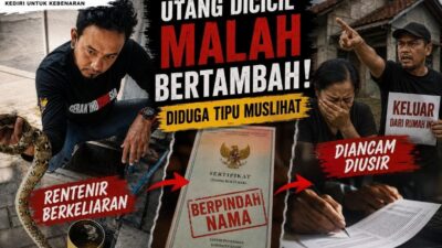 Dicicil Tak Kunjung Lunas, Utang Justru Membengkak: Warga Kecamatan Mojo Diduga Terjebak Rentenir, Sertifikat Rumah Berpindah Nama.