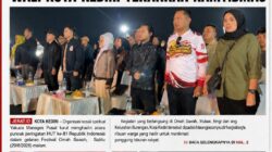 Yakuza Maneges Hadiri Puncak Festival Omah Sawah Bersama Ribuan Warga, Walikota Kediri: Jaga Kamtibma