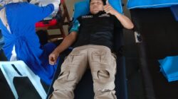 Setetes Darah untuk Sesama: PSHT Cabang Kota Kediri Gelar Aksos Donor Darah Peringati HUT ke-104